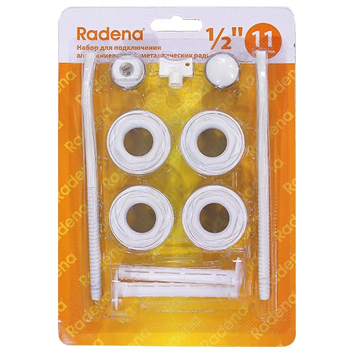 Набор для подключения радиатора Radena 1/2