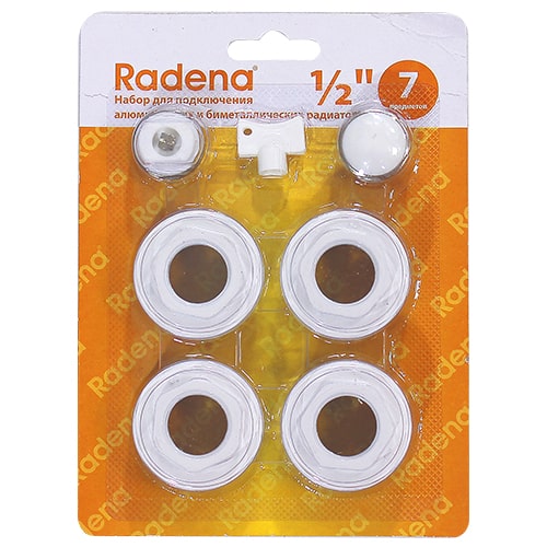 Набор для подключения радиатора Radena 1/2